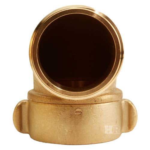 Brass 2 1/2" NH / NST 90 Degree Elbow