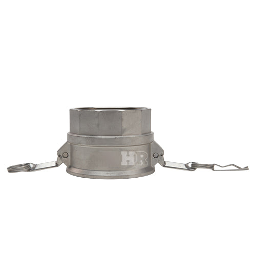Stainless Steel 4" Female Camlock x 4" Female NPT (USA)