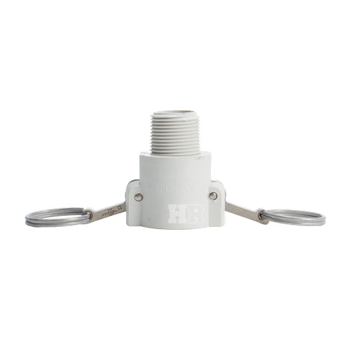 Food Grade Poly 1" Female Camlock x 1" Male NPT