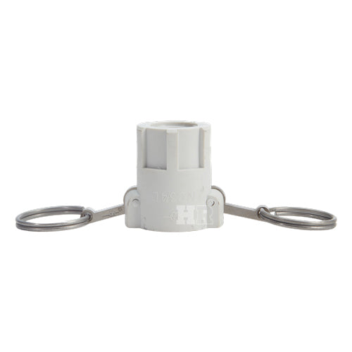 Food Grade Poly 3/4" Female Camlock x 3/4" Female NPT