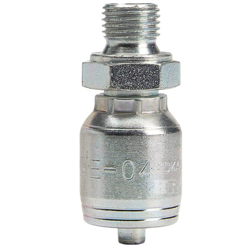 1/4" Male British Standard Parallel Pipe Hydraulic Fitting
