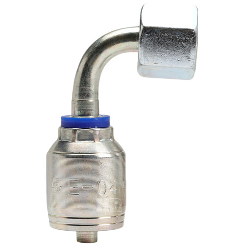 M16 X 1.5 Female Swivel 24˚ Cone (Light 10) with O-Ring 90˚ Elbow Hydraulic Fitting