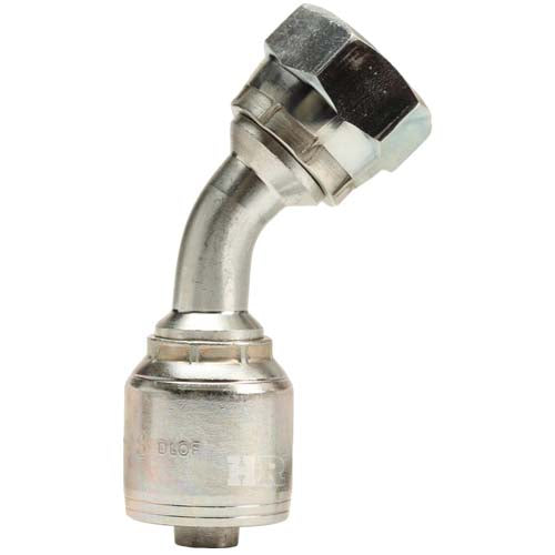 5/8" Female Face Seal Swivel 45˚ Elbow (ORFS) Hydraulic Fitting