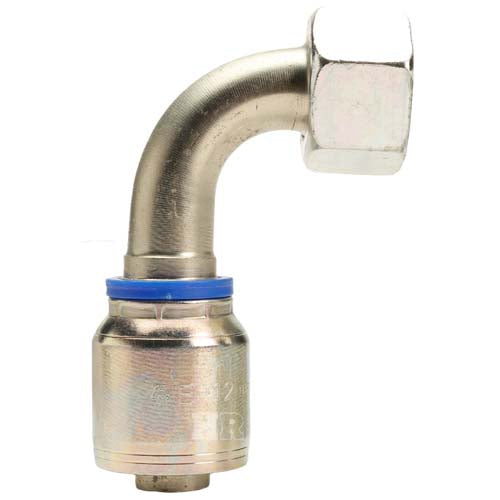 M30 X 2.0 Female Swivel 24˚ Cone (Heavy S20) with O-Ring 90˚ Elbow Hydraulic Fitting