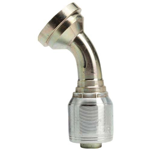 1" Code 61 Flange 45˚ Elbow Hydraulic Fitting