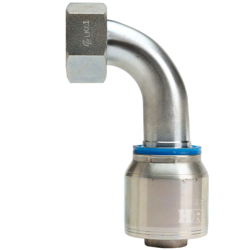 1 1/4" Female Face Seal Swivel 90˚ Elbow (ORFS) Hydraulic Fitting