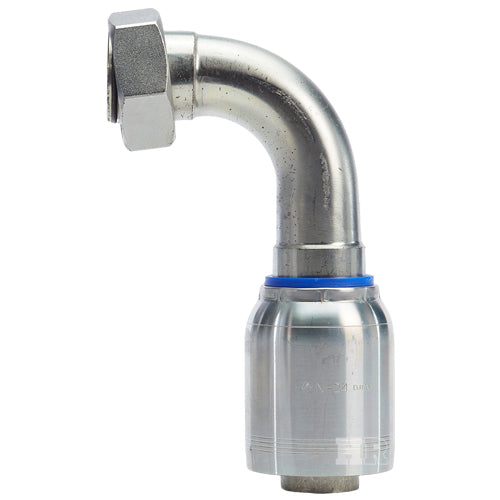 M52 X 2.0 Female Swivel 24° Cone 90° Elbow (Light L42) with O-Ring Hydraulic Fitting
