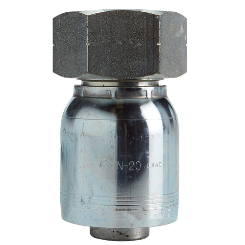 1 1/2" Female British Standard Parallel Pipe O-Ring Swivel Hydraulic Fitting