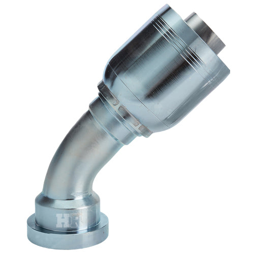 1 1/4" Code 62 Flange 45° Elbow Hydraulic Fitting
