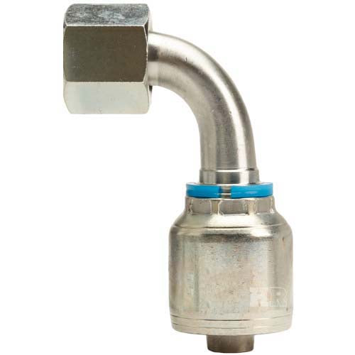 1/2" Female Face Seal Swivel 90° Elbow (ORFS) Hydraulic Fitting