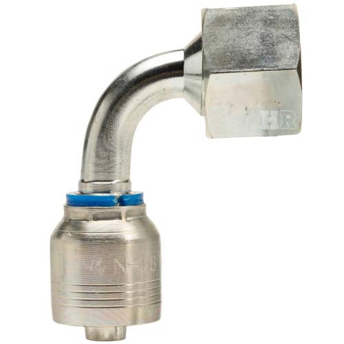 3/4" Female Face Seal Swivel 90° Elbow (ORFS) Hydraulic Fitting