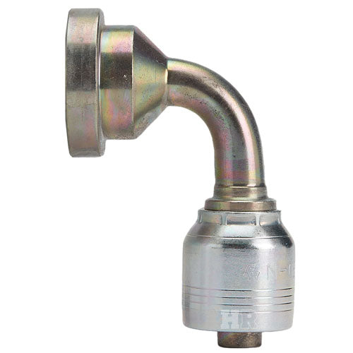 3/4" Code 62 Flange 60° Elbow Hydraulic Fitting