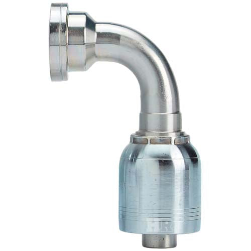 3/4" Code 62 Flange 90° Elbow Hydraulic Fitting