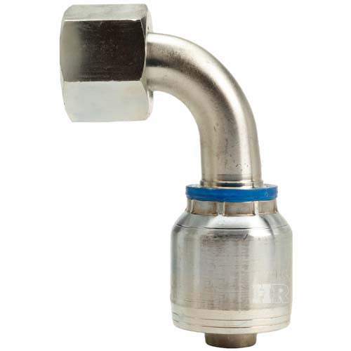 5/8" Female Face Seal Swivel 90° Short Drop Elbow (ORFS) Hydraulic Fitting
