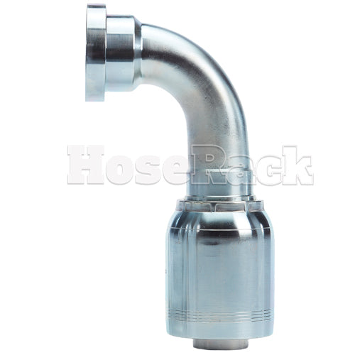 1 1/2" Code 62 Flange 90° Elbow Hydraulic Fitting