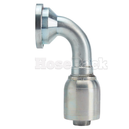 1 1/2" Code 61 Flange 90° Elbow Hydraulic Fitting