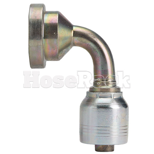 3/4" Code 62 Flange 60° Elbow Hydraulic Fitting