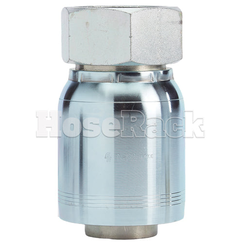 2" Female British Standard Parallel Pipe O-Ring Swivel Hydraulic Fitting