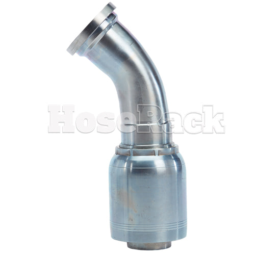 2" Code 61 Flange 45° Elbow Hydraulic Fitting