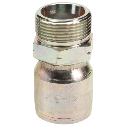 Hydraulic Hose Fitting With M36 X 2 Male Metric Heavy E Series 2 Wire 34” Hoses Hoserack 