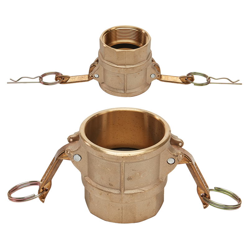 Brass Female Camlock to Female Threads