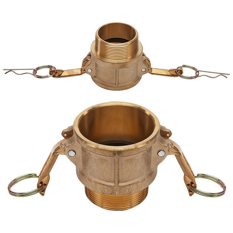 Brass Female Camlock to Male Threads