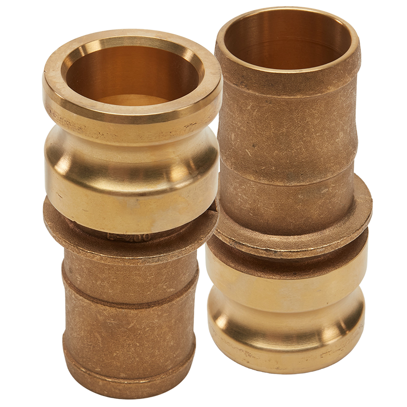 Brass Male Camlock to Hose Shank