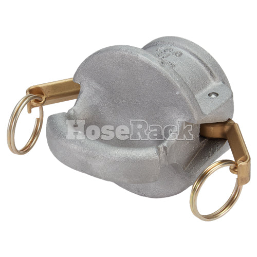 Aluminum 4" Female Safety Bump Cap