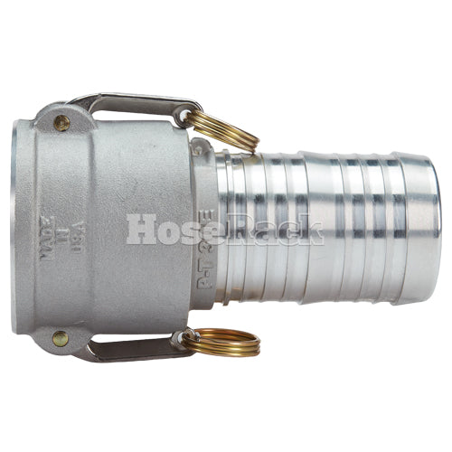 Aluminum 2" Swivel Female Camlock to Hose Shank (USA)