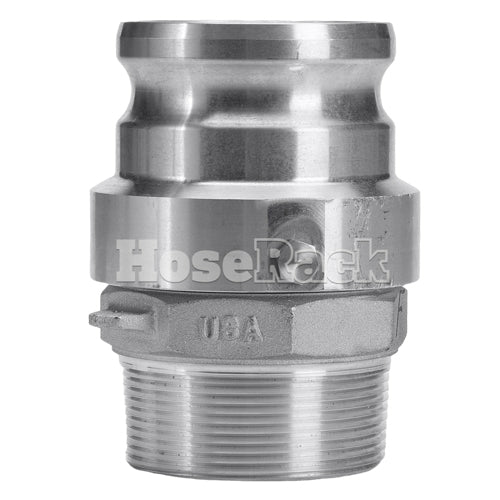 Aluminum 4" Swivel Male Camlock x 4" Male NPT (USA)