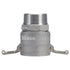 Aluminum 3" Swivel Female Camlock x 3" Male NPT (USA)