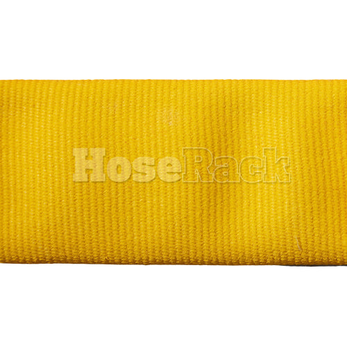 Yellow 3" x 50' Double Jacket Fire Hose (Alum 2 1/2" NH Couplings)