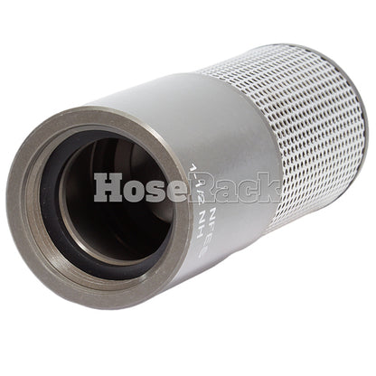 Aluminum 1 1/2" NH Barrel Strainer with Foot Valve