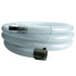 White - Clear 3" x 10' Thread / Thread Suction Hose