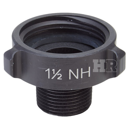 Aluminum 1 1/2" Female NH to 1" Male NPT