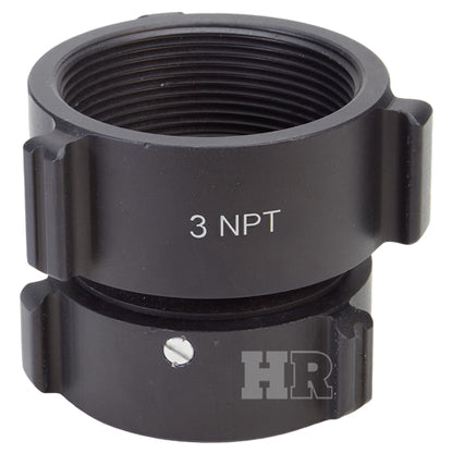Aluminum 3" NPT to 2 1/2" NH Double Female