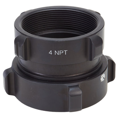 Aluminum 4" NH to 4" NPT Double Female