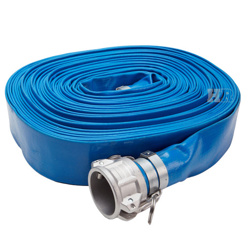 Blue 2" x 100' Camlock Lightweight Hose