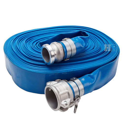 Blue 2" x 100' Camlock Lightweight Hose