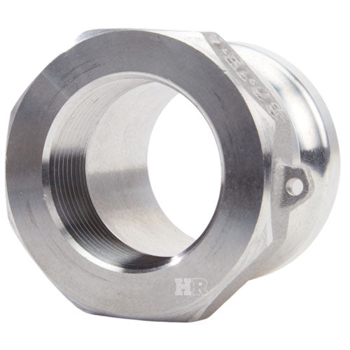 Aluminum 2" Male Camlock x 1 1/2" Female NPT