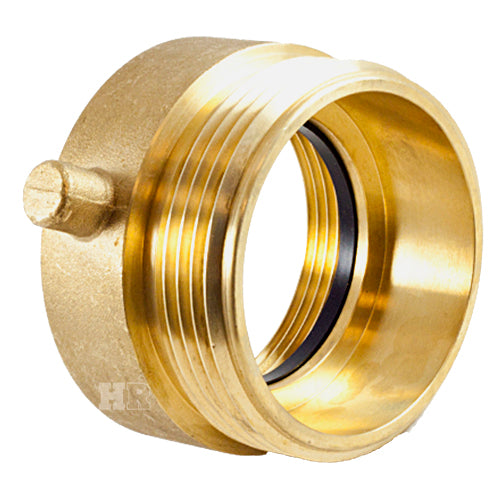 Brass 2 1/2" Female NH to 3" Male NPT (Pin Lug)