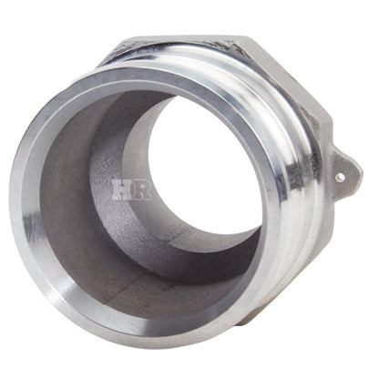 Aluminum 4" Male Camlock x 3" Male NPT