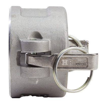 Aluminum 2 1/2" Female Camlock Dust Cap (USA)