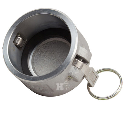 Aluminum 2 1/2" Female Camlock Dust Cap (USA)