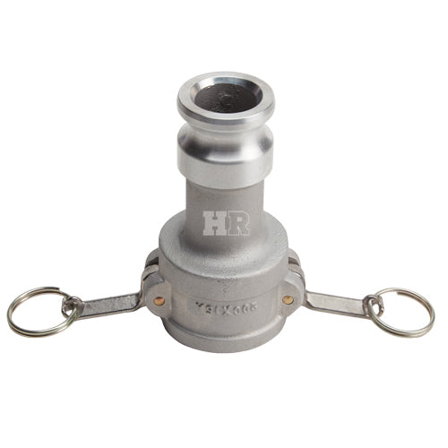 Aluminum 2" Female Camlock x 1 1/2" Male Camlock