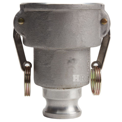 Aluminum 3" Female Camlock x 1 1/2" Male Camlock (USA)