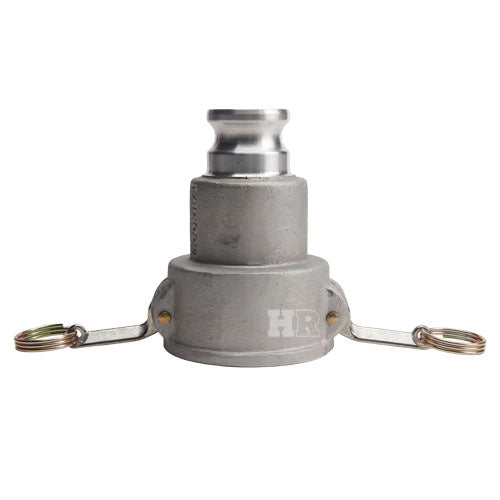 Aluminum 3" Female Camlock x 1 1/2" Male Camlock (USA)