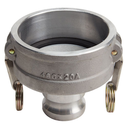 Aluminum 4" Female Camlock x 2" Male Camlock (USA)