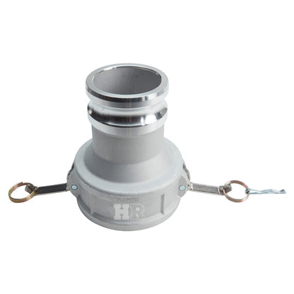 Aluminum 4" Female Camlock x 3" Male Camlock