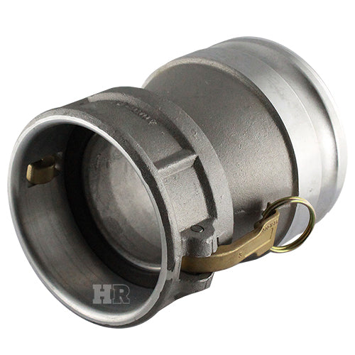 Aluminum 4" Female Camlock x 5" Male Camlock (USA)